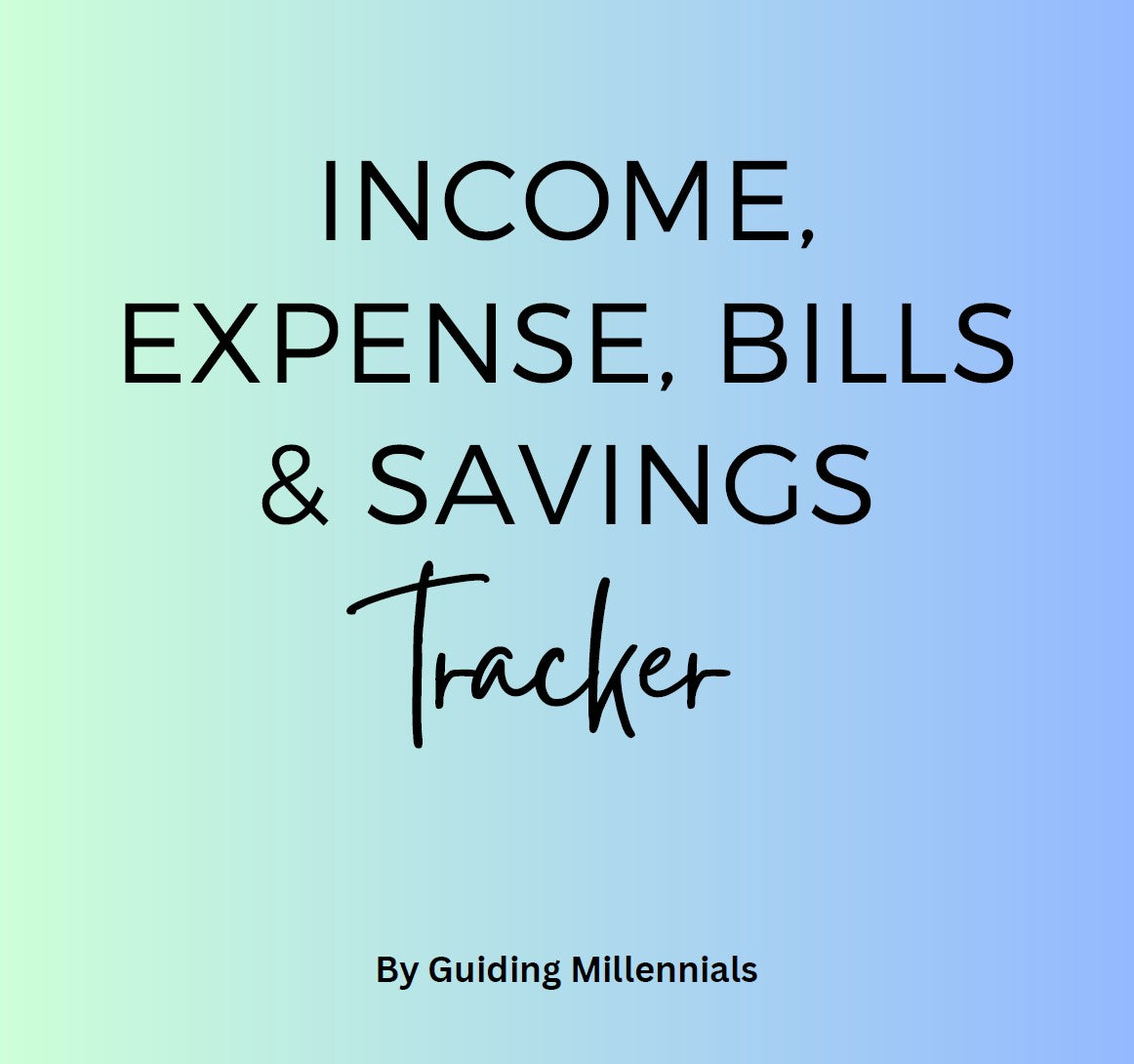 Income, Expense, Bills & Savings Tracker