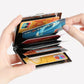 Guiding Millennials' Aluminum Metal Slim Anti-Scan Credit Card Holder